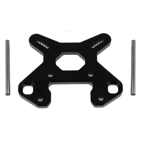 Team Associated RC8B4 Front Shock Tower V2 Black Aluminium (AS81504)