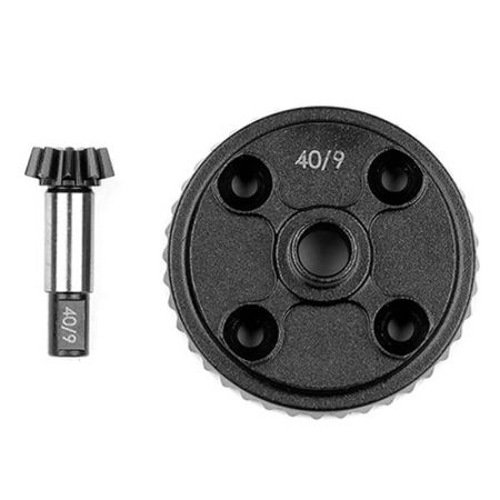 Team Associated RC8T4 Diff Ring 40T/Diff Pinion 9T Gears (AS81625)