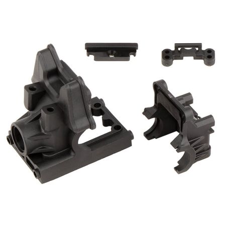 Team Associated RC8B4.1/E FT Front Gearbox, Carbon (AS81652)