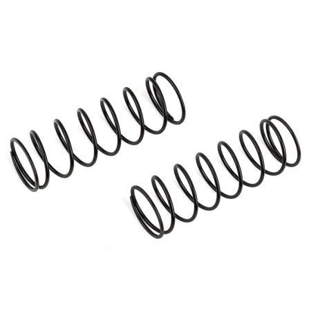 Team Associated 16mm Front Springs Black 4.65Lb/In L68 8.25T 1.5D (AS81660)