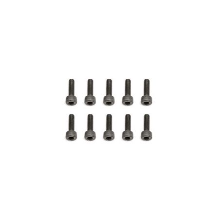Team Associated SHCS 2.5X8mm Screws (10) (AS89222)