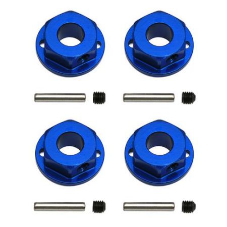 Team Associated SC10 4X4 FT Aluminium Wheel Hexes (4) (AS91171)