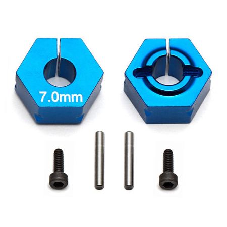 Team Associated Clamping Wheel Hex 7.0mm B5M/B6/B6.1/B64/B74 (AS91610)