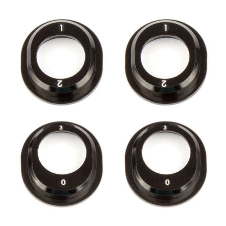 Team Associated B6.1 Aluminium Differential Height Inserts (AS91793)