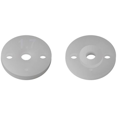 Team Associated FT 13mm Shock Pistons, 2.0mm, 2 X 1.7 (AS91937)