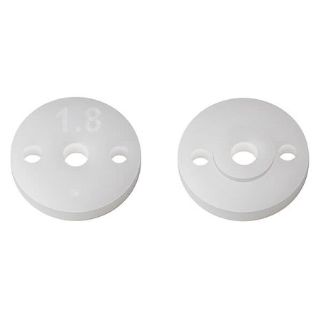 Team Associated FT 13mm Shock Pistons, 2.0mm, 2 X 1.8 (AS91938)