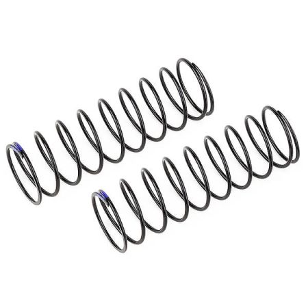 Team Associated 13mm Rear Shock Springs Blue 2.2Lb/In, L61, 10.0T, 1.2D (AS91950)