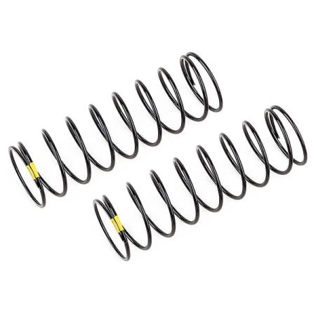 Team Associated 13mm Rear Shock Springs Yellow 2.3Lb/In, L61, 9.5T, 1.2D (AS91951)
