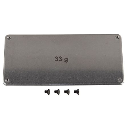 Team Associated RC10B6.4 FT 33G Esc Weight, Steel (AS91977) Team Associated RC10B6.4 FT 33G Esc Weight, Steel (AS91977)