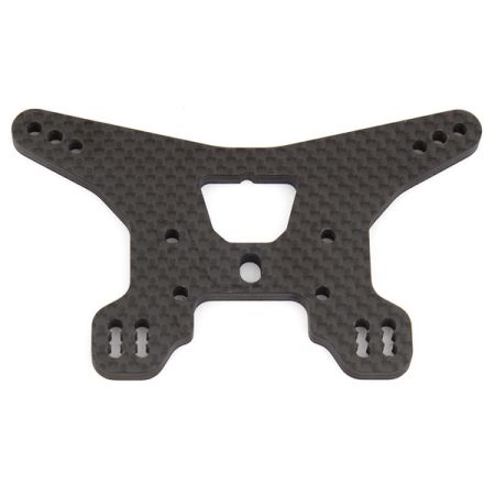Team Associated B64 Rear Shock Tower Woven Carbon Fibre Long (AS92013)