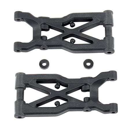 Team Associated B74 Rear Suspension Arms, Hard (AS92131)