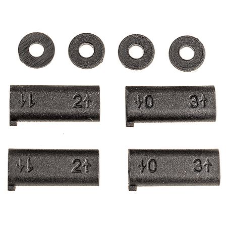 Team Associated B74/B6.2 Rear Hub Insert Set (AS92179)