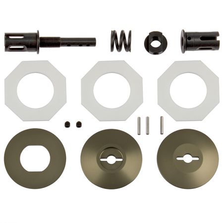 Team Associated B74 Slipper Set (AS92225)