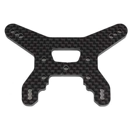 Team Associated B74.1 FT Rear Shock Tower 31mm V2 Carbon Fibre (AS92256)