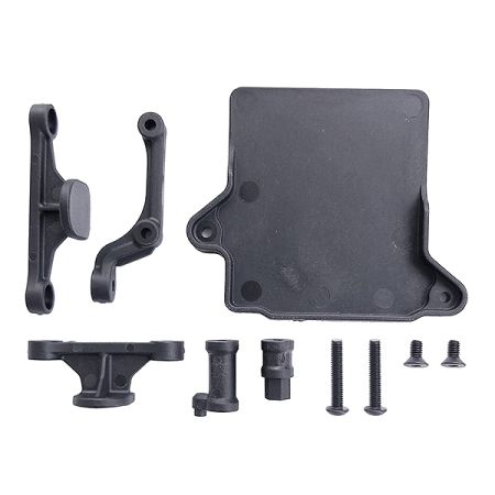 Team Associated RC10B74.1 Lp Batt. Posts/Fan Mount/Esc Tray (AS92268)