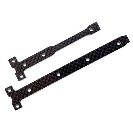 Team Associated B74.1 FT Chassis Brace Support Set 2.0mm Cf (AS92284)