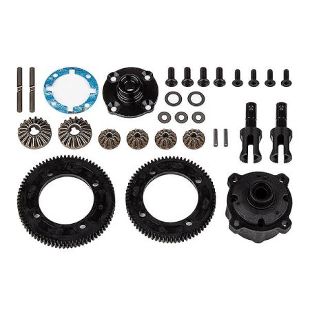 Team Associated RC10B74.1 LTC Differential Set Centre (AS92355)