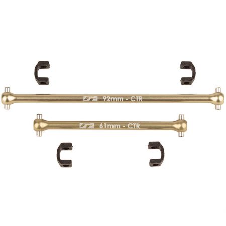 Team Associated RC10B74.2 FT Centre Dogbone Set Aluminium (AS92373)