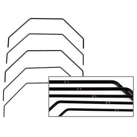 Team Associated RC10B7 Rear Anti Roll Bar Set (AS92458)