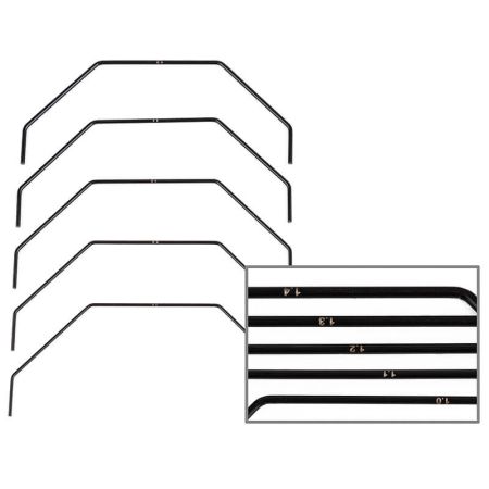 Team Associated RC10B7 Front Anti Roll Bar Set (AS92459)