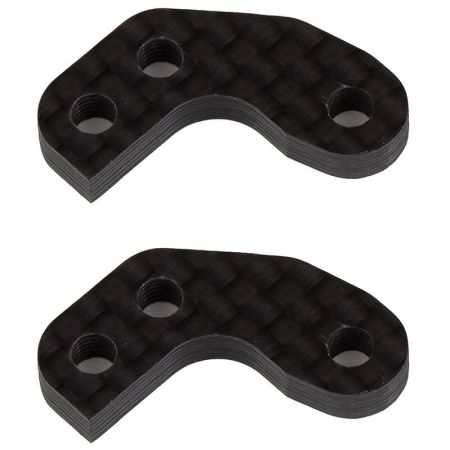 Team Associated RC10B7 Caster Block Link Mount Set +1mm (AS92466)
