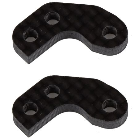Team Associated RC10B7 Caster Block Link Mount Set 0mm (AS92467)