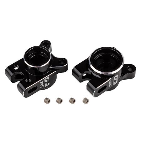 Team Associated FT RC10B7 Rear Hub Set Hrc Black Aluminium (AS92474)
