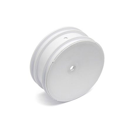 Team Associated Buggy Front Wheel Hex - White B4.2/B5/B5M/B6/B6D (AS9690)