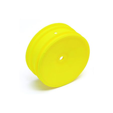 Team Associated Buggy Front Wheel Hex Yellow (B4.2/B5/B5M/B6/B6D) (AS9691)