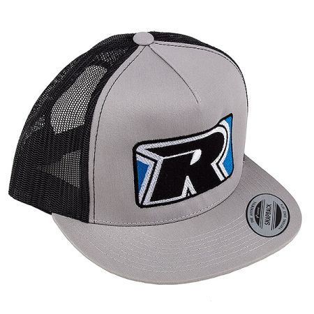 Reedy 2022 Trucker Hat Flat Bill Silver/Black (AS97078)
