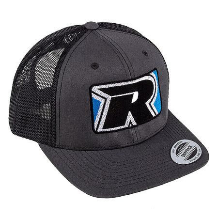 Reedy 2022 Trucker Hat Flat Bill Charcoal/Black (AS97079)