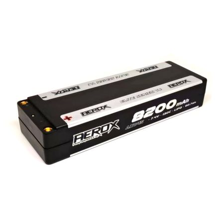 Aerox Elite LiPo 8200mAh Stick 7.4v 130C 25mm (AX045)