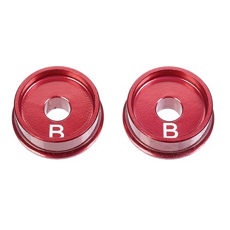 Corally Alum. Lower Arm Cap SSx12 B 2.5mm 2 Pcs (C-00100-019)