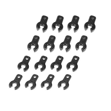 Corally Composite Clip 0.5 1 1.5 2.0mm 4 Pcs Each (C-00100-068)