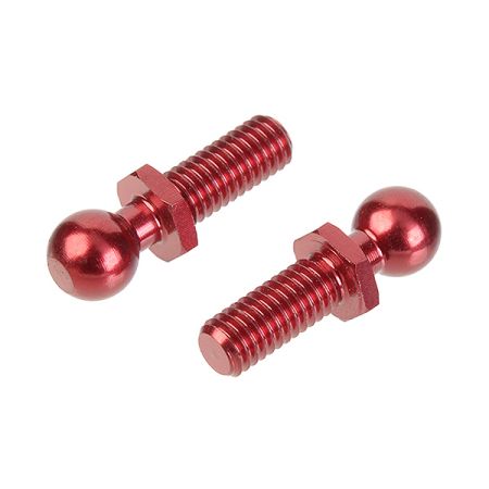 Corally Alum. Threaded Ball 4.25mm 2 Pcs (C-00100-082)