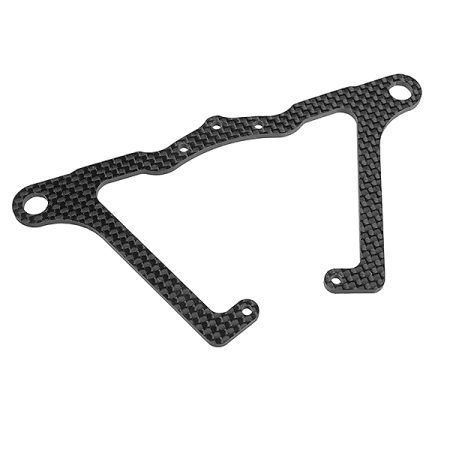 Corally Front Suspension Arm FSx10 Lower Graphite 2.5mm 1 Pc (C-00120-005)