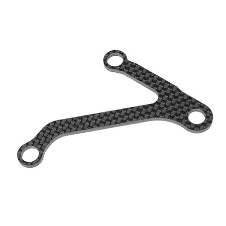 Corally Front Suspension Arm FSx10 Upper Graphite 2.5mm 1 Pc (C-00120-008)