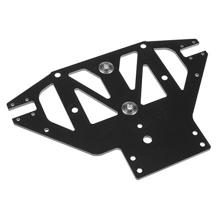 Corally Front Lower Suspension Plate SSx8S G10 Spherical Ball (2) Included 1Pc (C-00131-006)