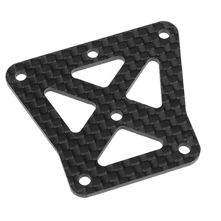 Corally Front Upper Steering Deck Graphite 2mm 1 Pc (C-00140-014)