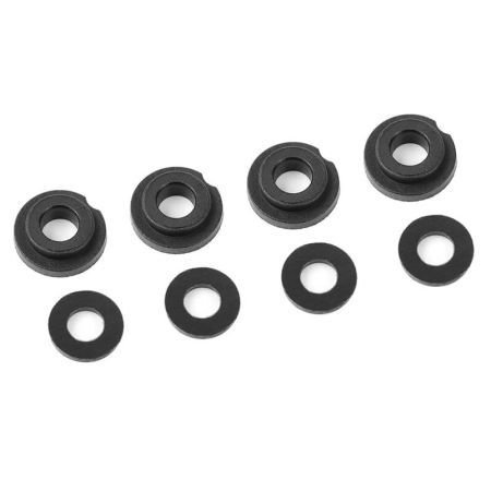 Corally Shock Body Insert Washer Composite 1 Set (4+4Pcs) (C-00180-078)