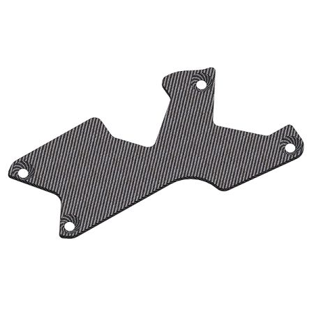 Corally Suspension Arm Stiffener Rear Right Graphite 1.5mm 1 Pc (C-00180-276)