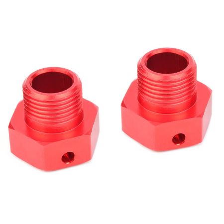 Corally Wheel Hex Adapter Wide Rtr Aluminum 2 Pcs (C-00180-329)