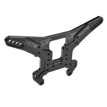 Corally Shock Tower Mtl SwiSS Made 7075 T6 5mm Hard Black (C-00180-422)