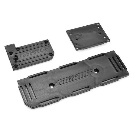 Corally Battery Esc Holder Plate Rx Box Cover Composite 1 Set (C-00180-646)
