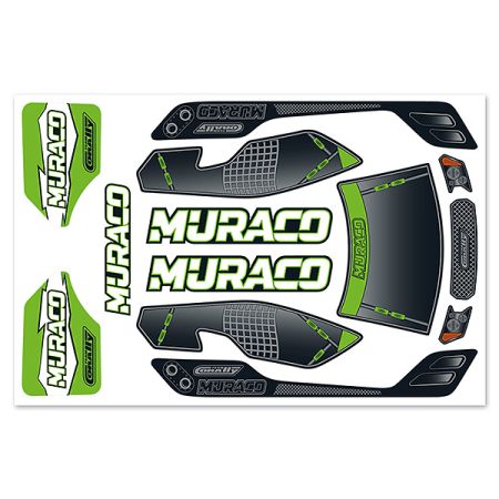 Corally Body Decal Sheet - Muraco Xp 6S (C-00180-706-1)