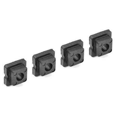 Corally Bushings For 4mm Shock Tower Through Hole 0 Deg Comp (C-00180-736)