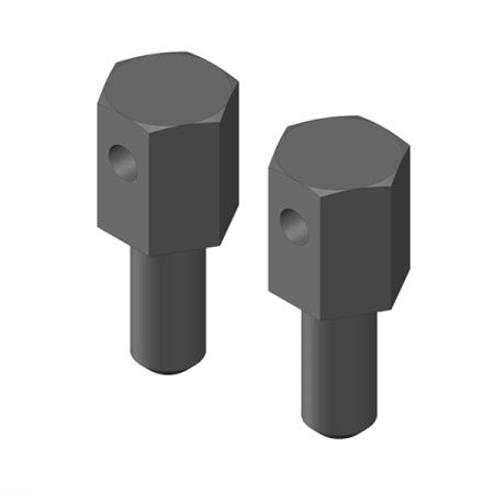 Corally Battery Brace Screws 2 Pcs (C-00250-005)