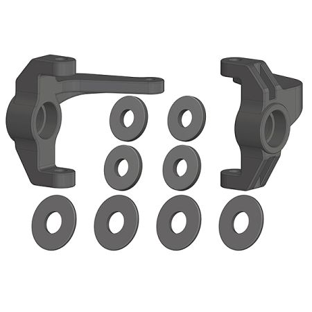 Corally Steering Block L/R Composite 1 Set (C-00250-029)
