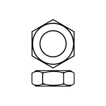 Corally Low Profile Nut M4 10 Pcs (C-3104-40)