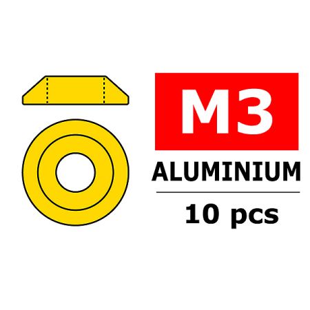 Corally Aluminium Washer For M3 Button Head Screws O (C-3211-30-0)